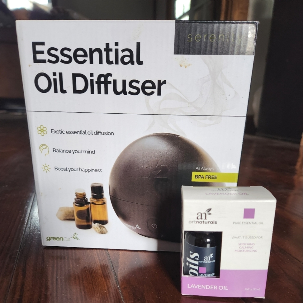 Earthbound green air essential oil diffuser